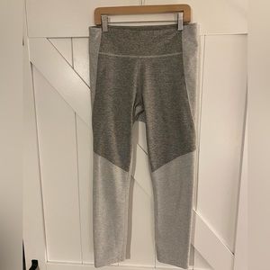 Outdoor Voices x Madewell 3/4 Grey Two-Toned Leggings Size Medium